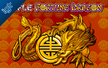 Triple Fortune Dragon Machine à Sous