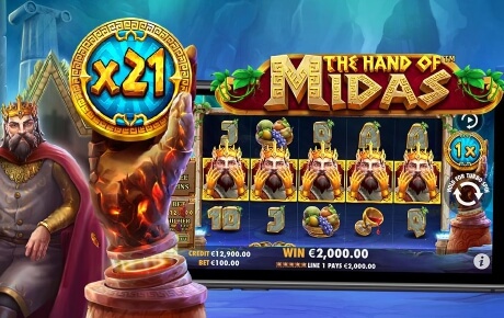 Machine a sous The Hand of Midas
