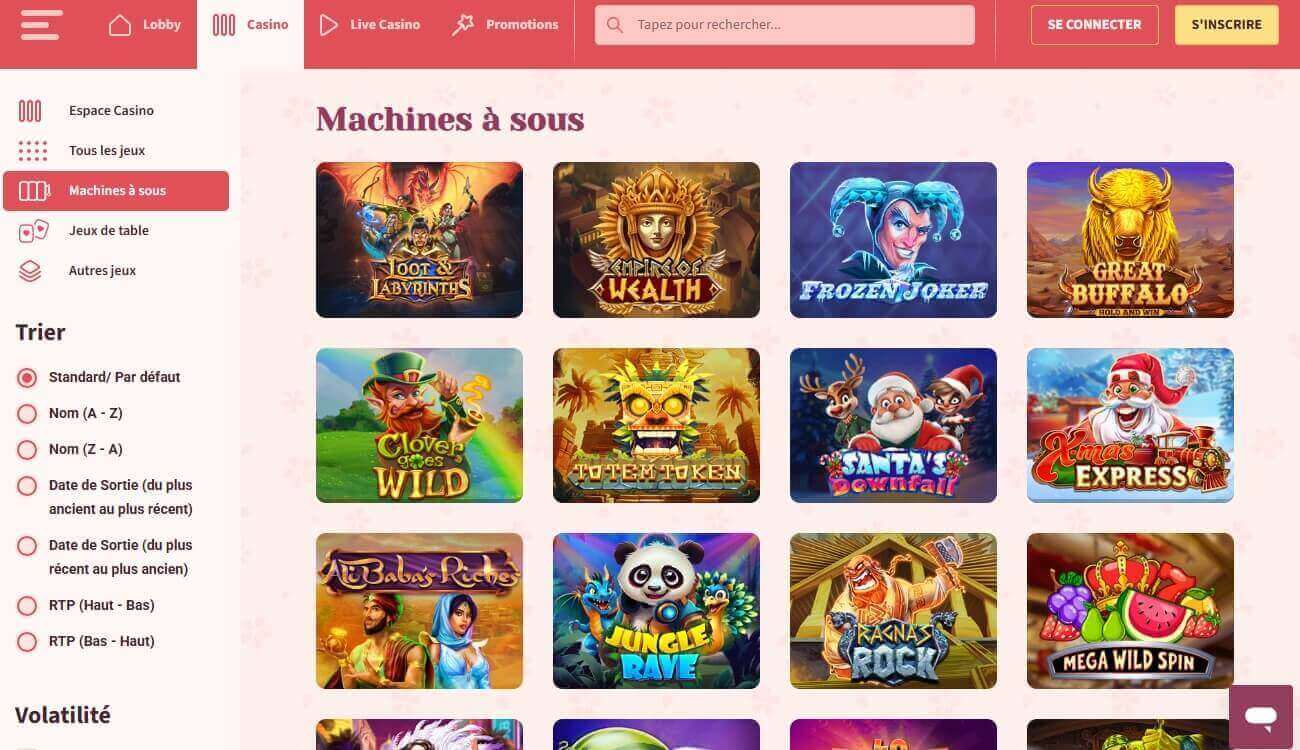 Sakura Slots Casino