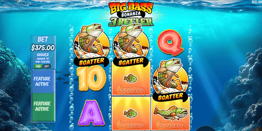 machine a sous Big Bass Bonanza 3 Reeler