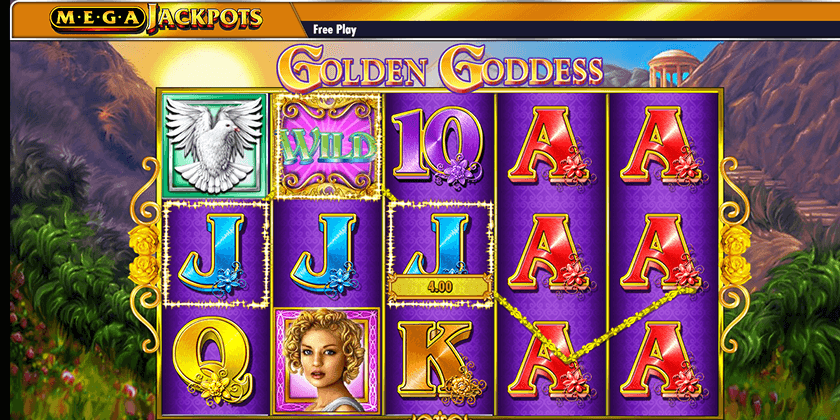 Golden Goddess Mega Jackpots