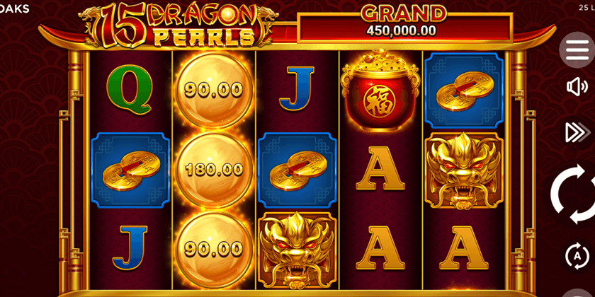 15 Dragon Pearls Hold and Win