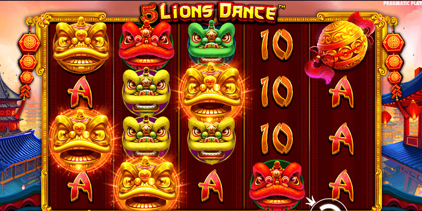 5 lions dance