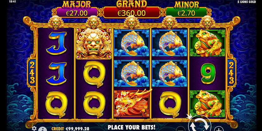 5 lions gold