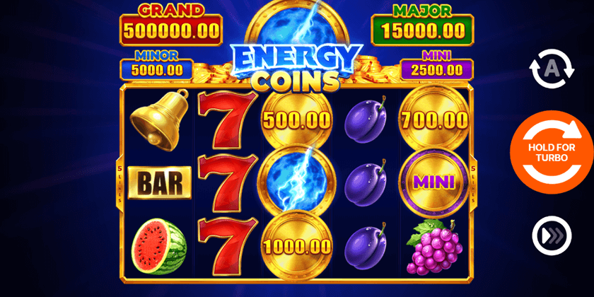 Energy Coins Hold and Win