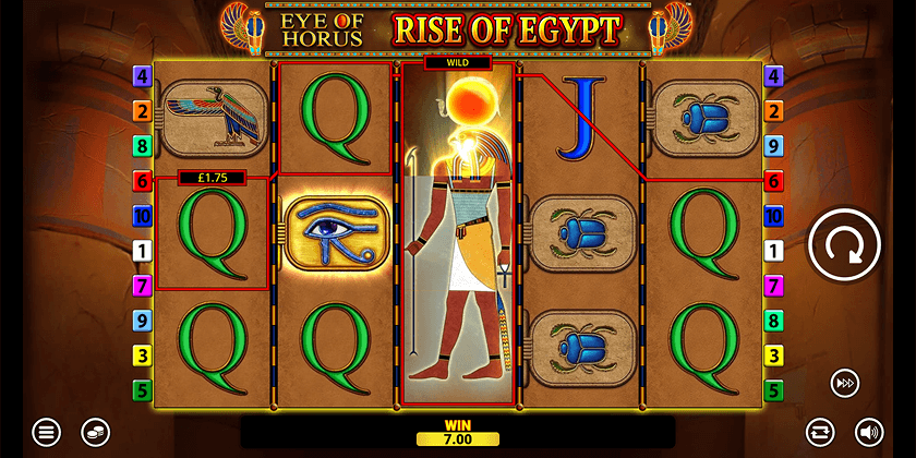 eye of horus rise of egypt