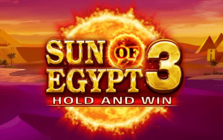 Machine à sous Sun of Egypt 3