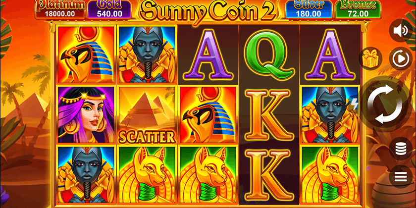 Sunny Coin 2 hold the spin